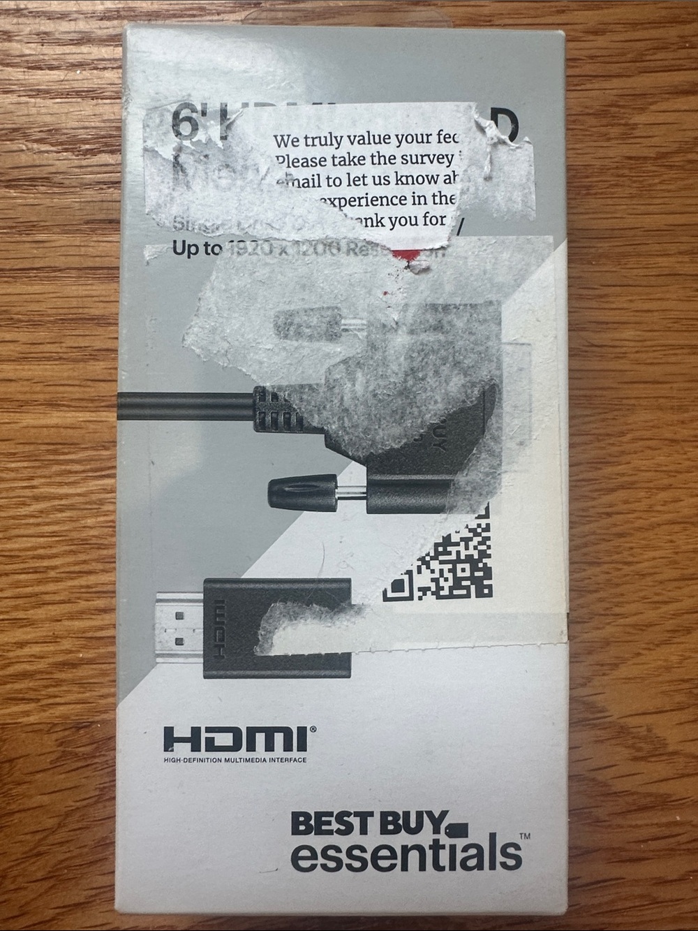 Best Buy Essentials Black HDMI Cable - 6ft